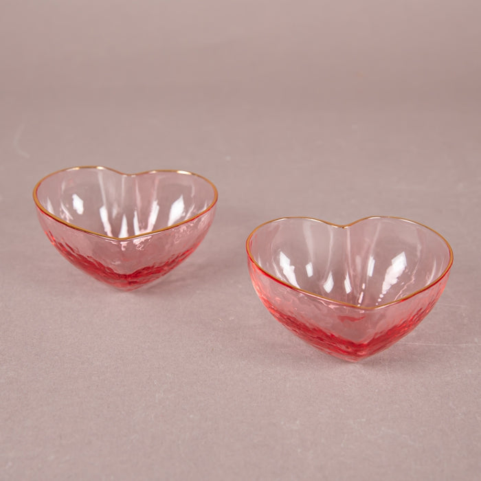 AMOUR BRCLCATE MINI BOWL 2PC PINK (202016260)