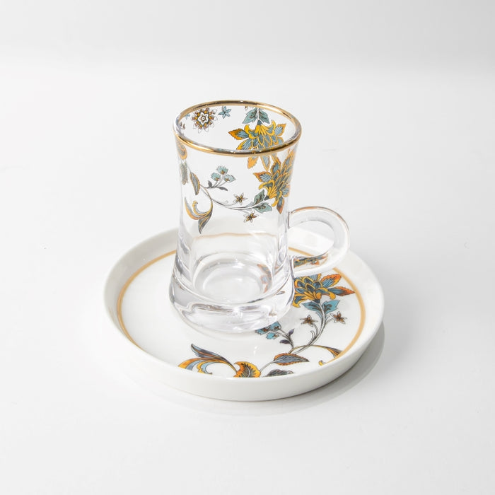 TWINS-6PCS TEACUP&SAUCER TULIP BLUE (202029268)