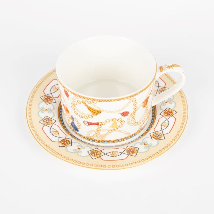 CHEVEL TEACUP & SAUCER 220ML (202073389)