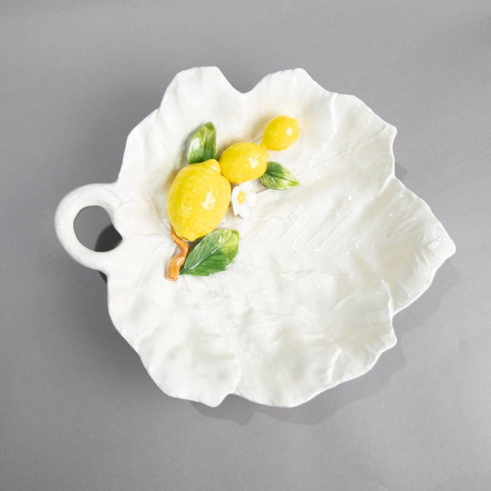 LEMON LEAF PLATE BIG 34CMX30CM (202029177)
