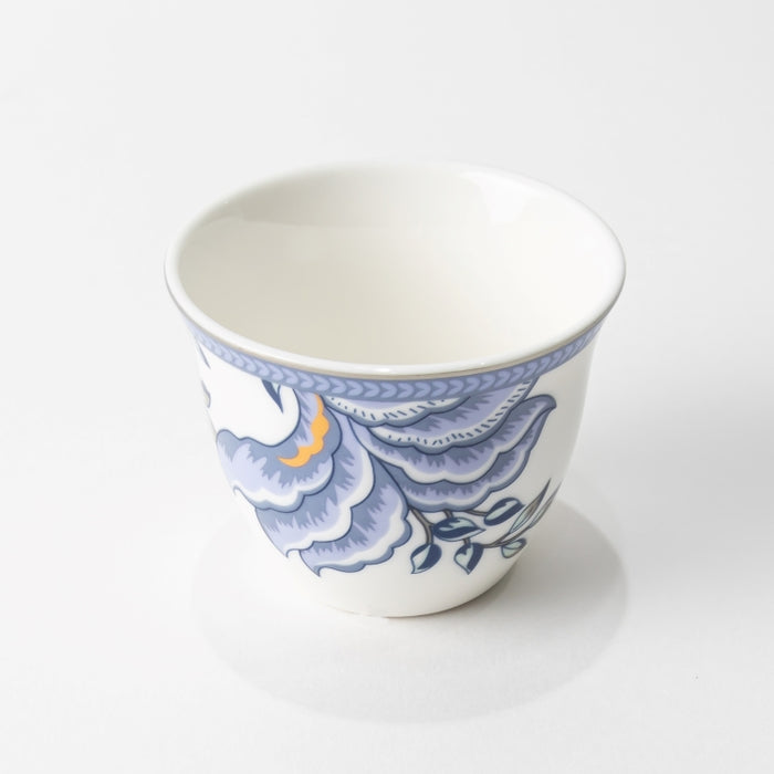 TWINS-6PCS CAWA CUP SET FLORAL BLUE (202029277)