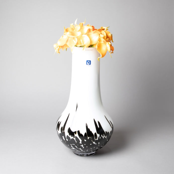 VASE CONFETTI OPAL/BLACK H 50CM (418050107)