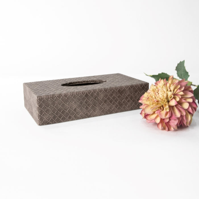 RECT.TISSUE BOX BROWN (202042196)