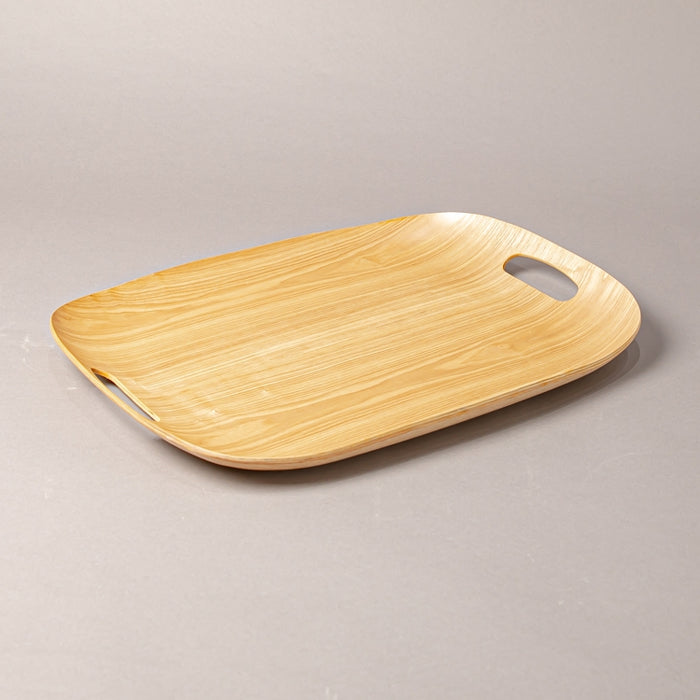 WOODEN TRAY OVAL 50CMX36CM NATURAL (202107432)