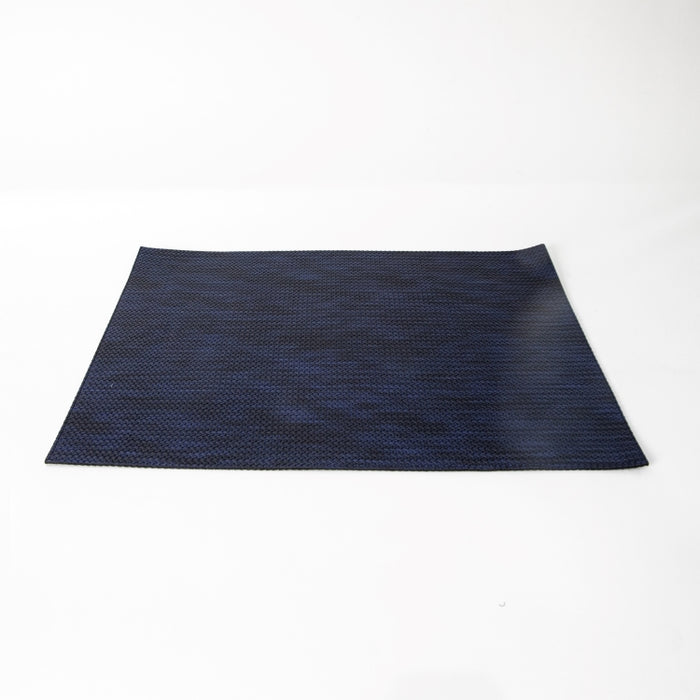 RECT.PLACEMAT DOUBLE SIDED VIMINI GREEN/NAVY (202042208)