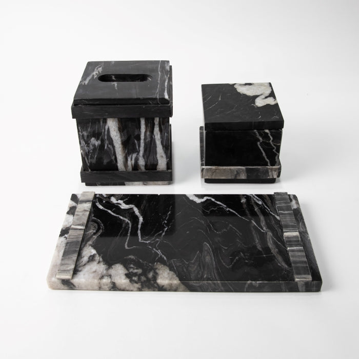 OTL-8PCS BATHROOM ST SLVR DRAGN (264846578)