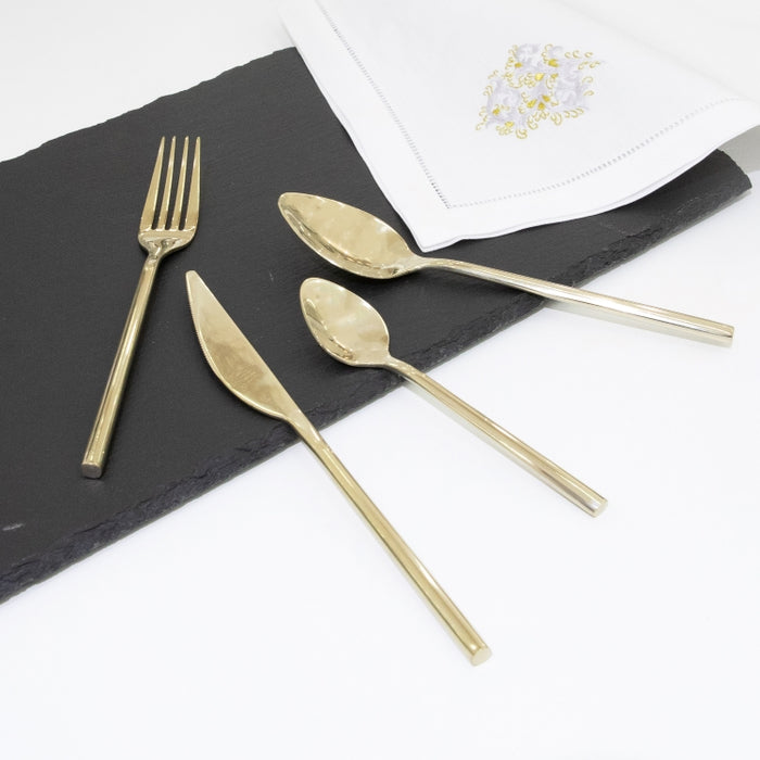 FOSUNY-24PCS CUTLERY SET SHINY GOLD (202061245)