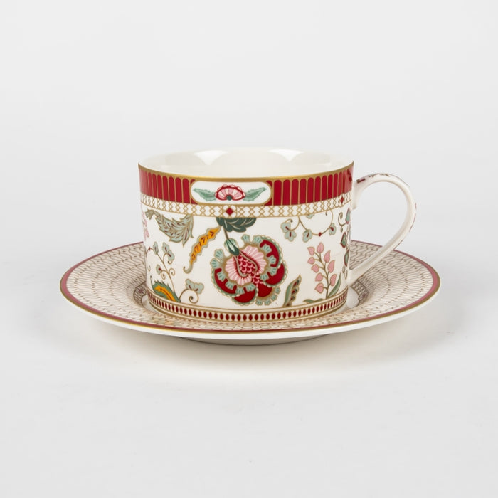 KASHMIR TEACUP&SAUCER 220ML (202073217)