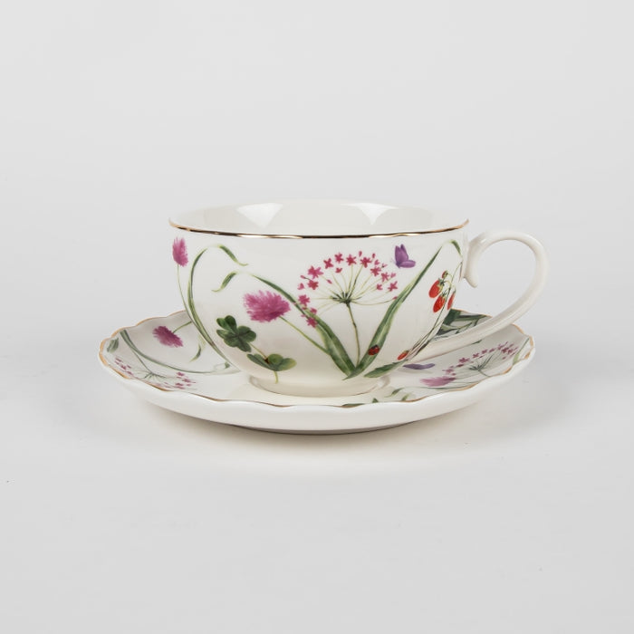 EN PLEIN AIR PORCELAIN CUP&SAUCER 200ML (202073335)