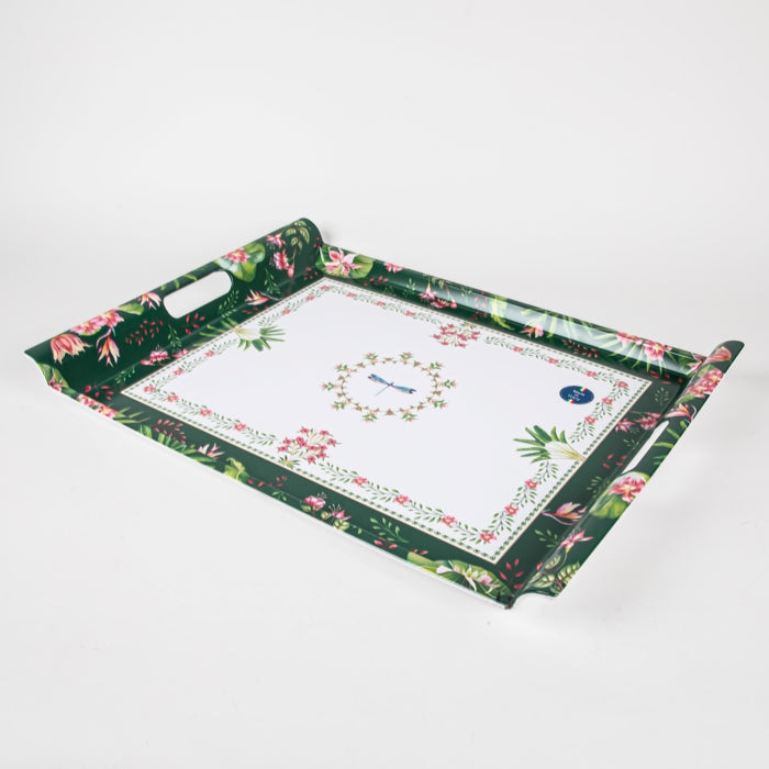 BOTANIC CHIC TRAY W/HNDLE 52X37CM (202073293)