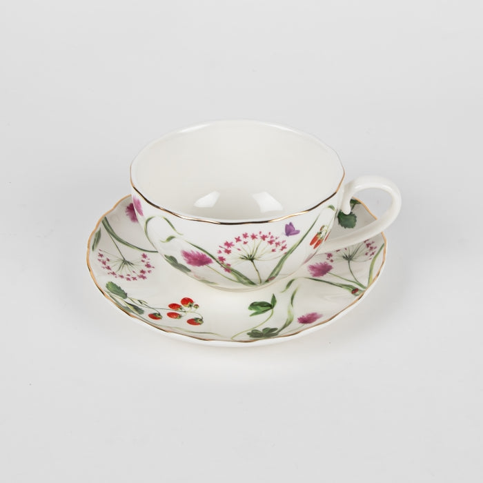 EN PLEIN AIR PORCELAIN CUP&SAUCER 200ML (202073335)