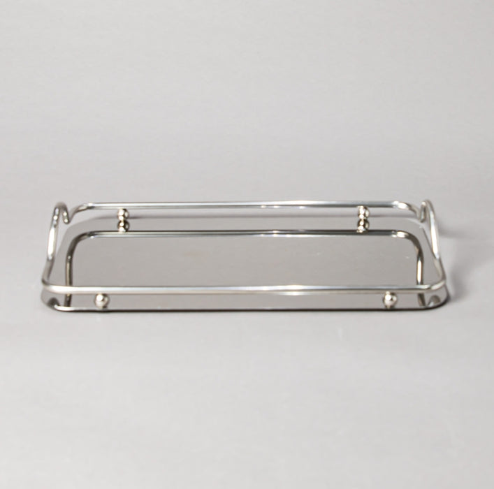 STEEL TRAY 35CMX20CM SILVER SMALL (202016351)