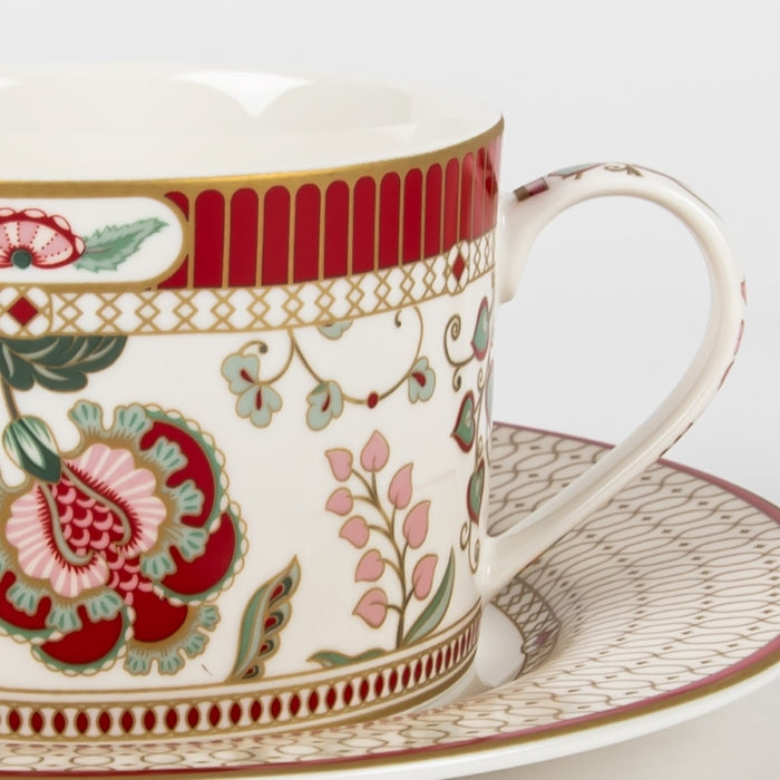 KASHMIR TEACUP&SAUCER 220ML (202073217)