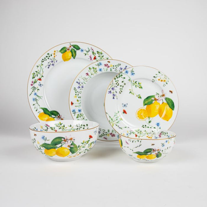 FLEURS CITRONS PORCELAIN BOWL 12CM (202073344)