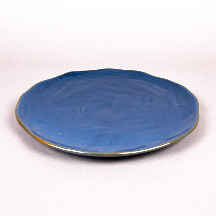 MERCURY CERAMIC DINNER PLATE 30.5CM INDIGO(202028863)
