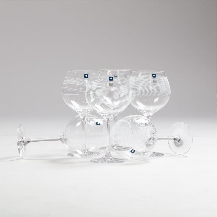 CASELLA SET OF 6 WINE GLASS ASSORTED (202015782)