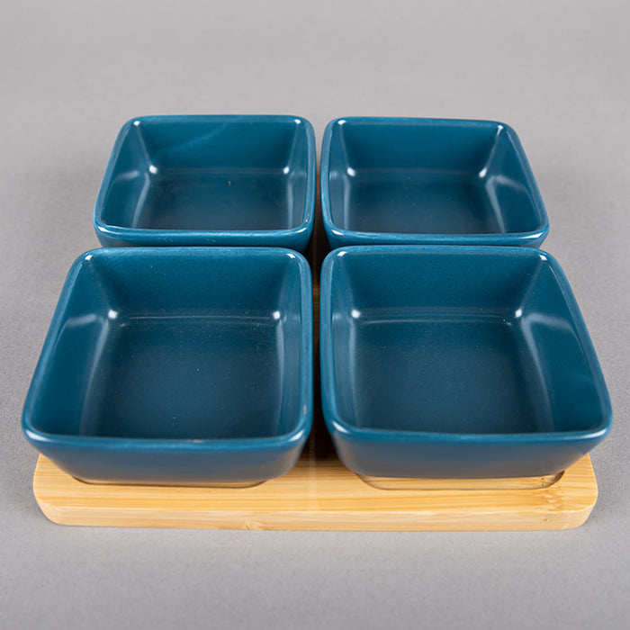 ENTERTAINER SET OF 4 BOWL NAVY (202044366)