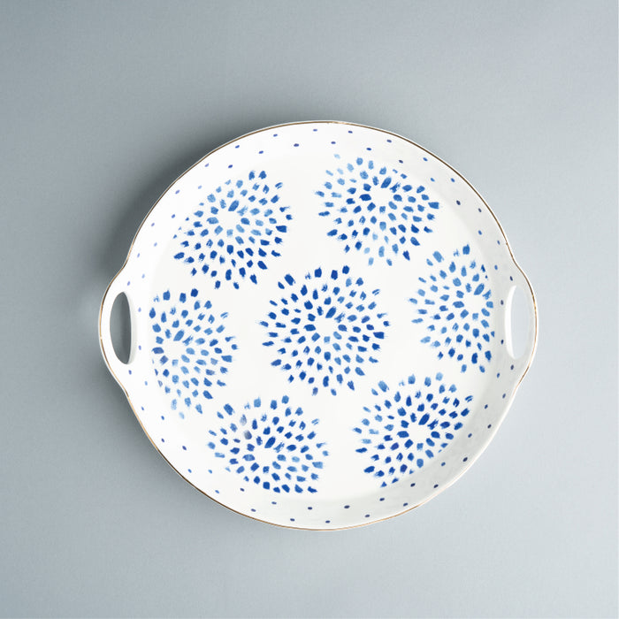 ELEGANCE PORCELAIN ROUND TRAY 30CM (202072362)