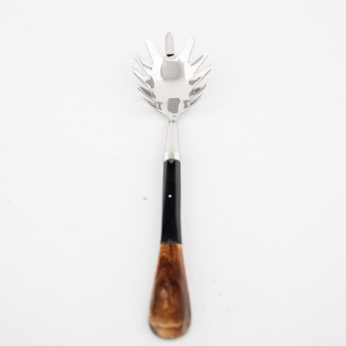 PASTA SPOON SERVER WITH HORN HANDLE (202087042)